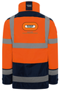 4 in 1 HV parka BY BAT SUD EST breathable back
