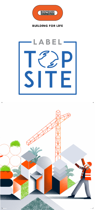 Kakémono TOPSITE 850x1980