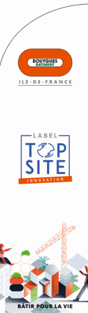 winflag TOPSITE INNOVATION 700x2300 avec 1 Mât et 1 pied
