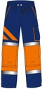 Pantalon BY TP REGIONS FRANCE été compagnon orange/marine