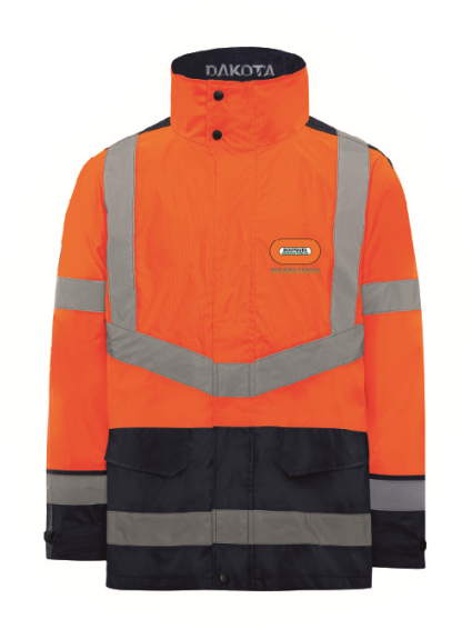 Parka 4 en 1 HV BY TP REGIONS FRANCE respirant