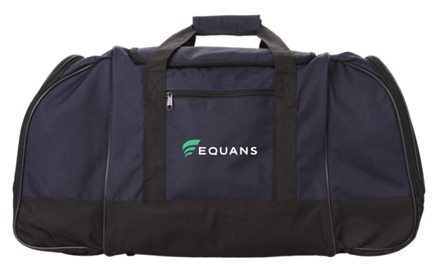 Sac de transport bleu marine 61X30X32cm - 30 L - logo EQUANS (sur cde)