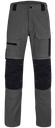Access Stretch Work Trousers - Charcoal Grey / Black