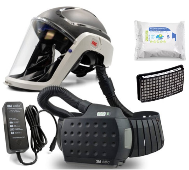Starter Kit – ADFLO Powered Ventilation Helmet