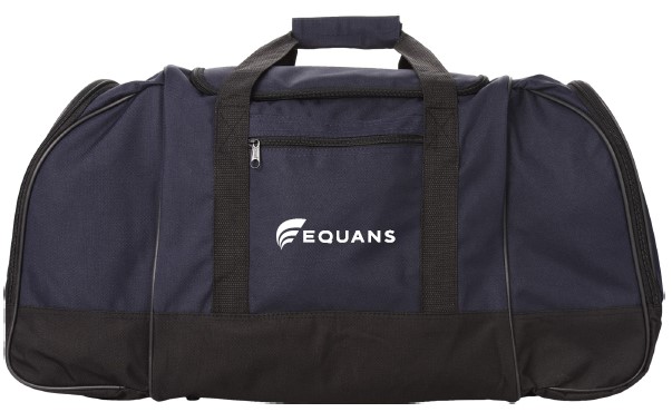 Sac de transport bleu marine 61X30X32cm - 55 L - logo EQUANS blanc