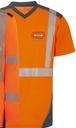 Tee-shirt HV polyester coton BY BAT RENOVATION PRIVEE manches courtes Jakarta (sous-traitance)
