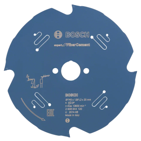 [EL155067D140] Lame de scie circulaire pour fibrociment - scies filaires (140 mm)
