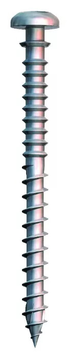 Vis de réglage menuiserie sur support bois 6X100 9016 SPTR-V6 (boite de 100)