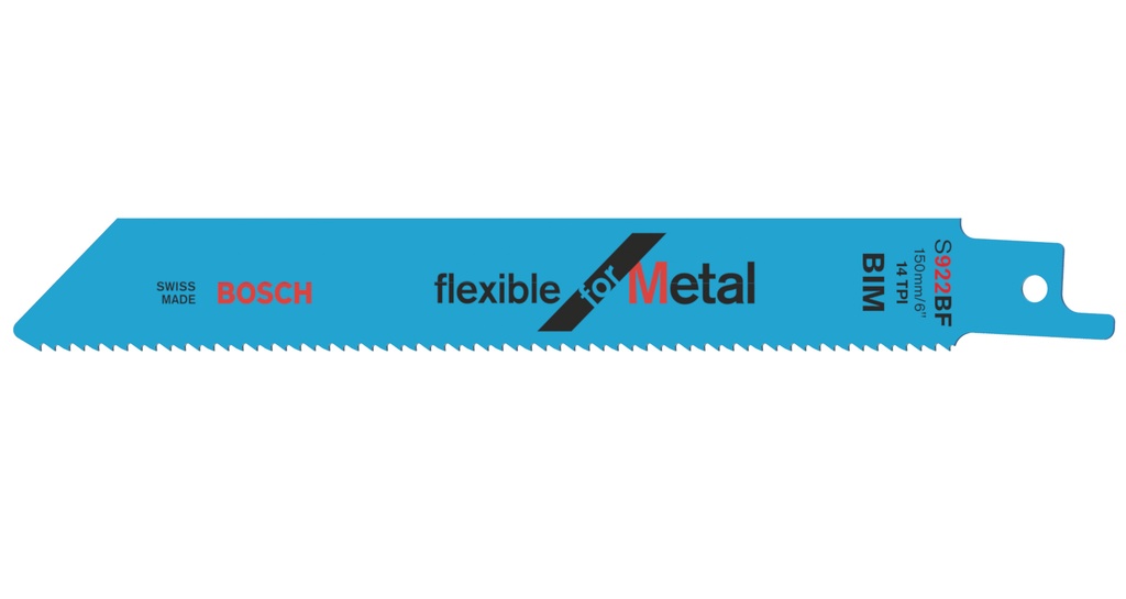 S922BF metal sabre saw blade 150mm
