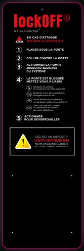 Support mural pour LockOFF Blackeyes 