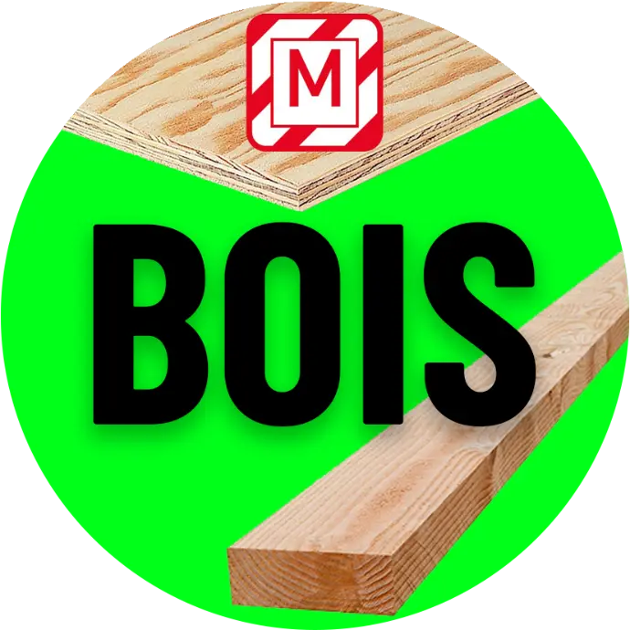 Autocollant poussière BOIS pour aspirateur classe M