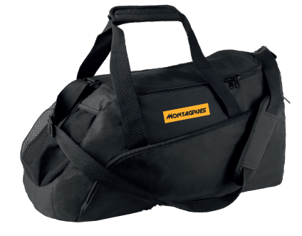 Sac de voyage 55x27x31 - noir - 47L MONTAGRUES 1 couleurs