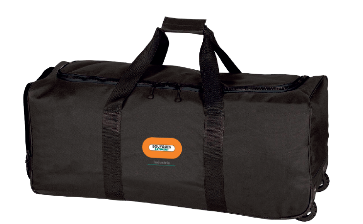 Sac paquetage trolley BY INDUSTRIE 75x30x30 noir-noir - 70 L