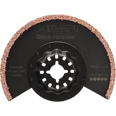 Lame SMT carbure pour retrait du mortier