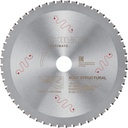 Lame scie circulaire acier structurel et inox - SCBM XCut Struct 165A - Vendu à l'unité