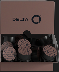 Pack 100 capsules café Delta déQaf (Décaféiné)