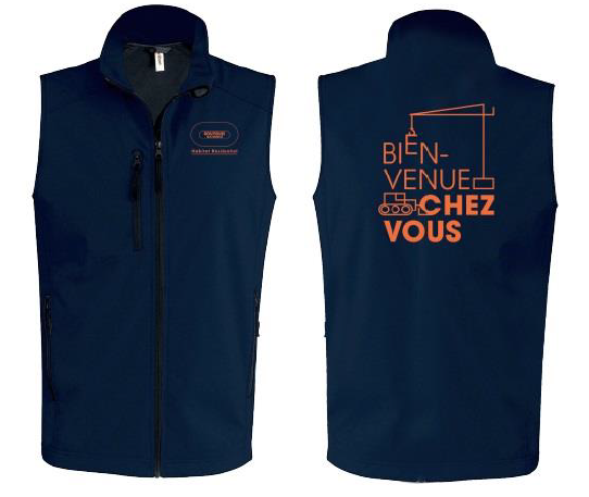 Bodywarmer softshell - Bienvenue chez Vous HAR