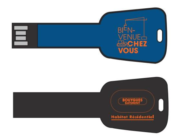 Clé USB 2 GIGA - Bienvenue chez Vous HAR