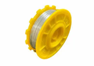 Bobine de fil acier galva Diam. 0,8mm Lg 100m - Carton de 50 bobines