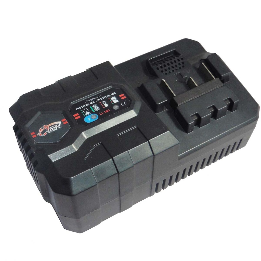 Chargeur de batterie 220V ATDV pour PISTO25/40/58 MK