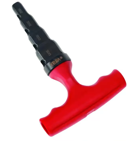 Calibreur tube multicouche 16x2 - 20x2 - 25x2.5 - 26x3 - 32x3