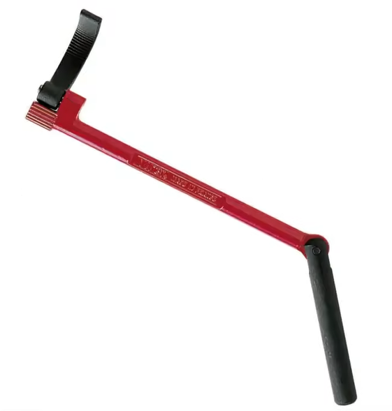 Clé lavabo Sanicrom avec 2 modèles de mâchoires adaptables 