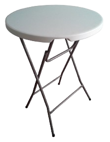 Table Haute Mange debout pliante polyéthylène 81.3x110cm