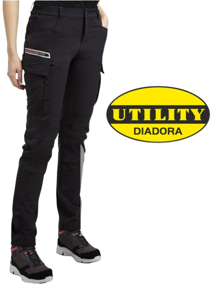 Pantalon ABILITY ATHENA (noir) - Femme