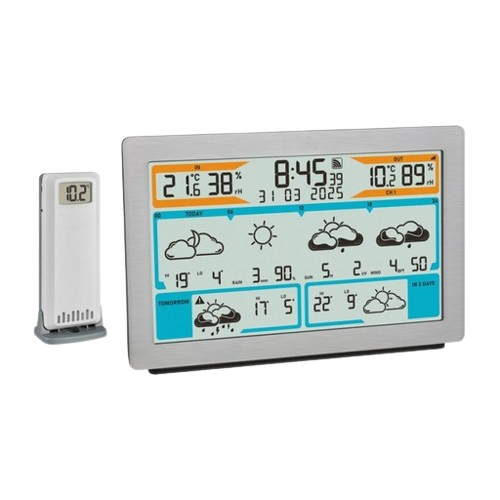 Station météo digitale connectée - Thermo/Hygro int./ext.
