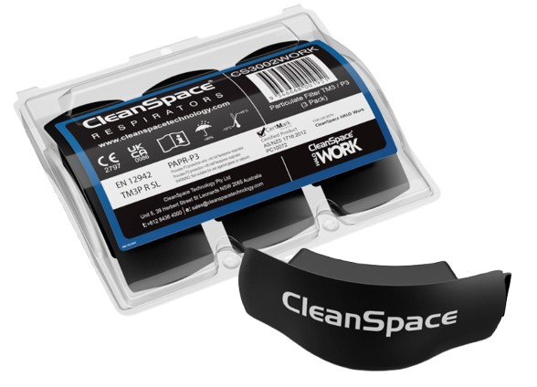 Filtres à particules TM3 P3 pour CleanSpace WORK (lot de 3)