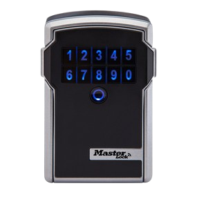 Boîte à clés murale connectée avec verrouillage Bluetooth et code numérique