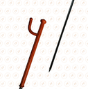 Piquet porte lanterne isole 1.3 M Diam. 14mm - isolfiche