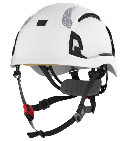 Casque Alta blanc logoté EQUANS