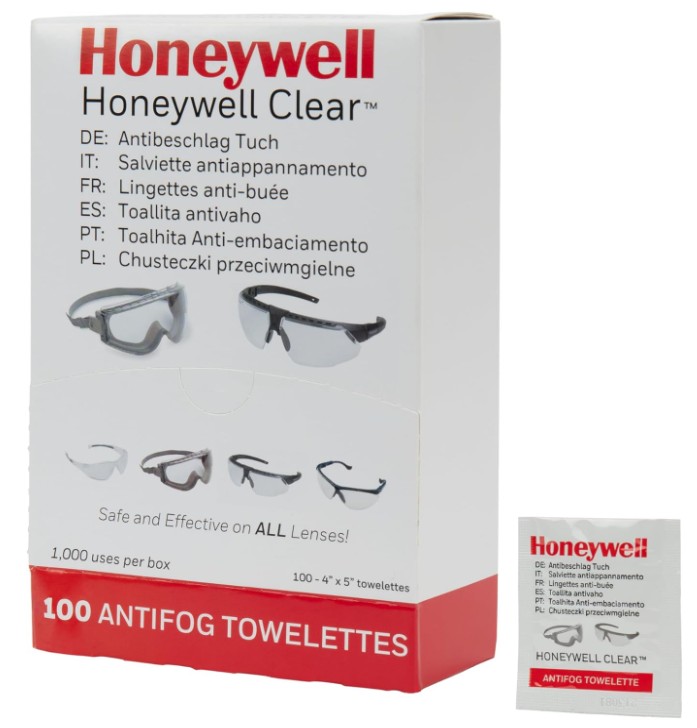 Boite de 100 lingettes antibuée pré-imprégnées