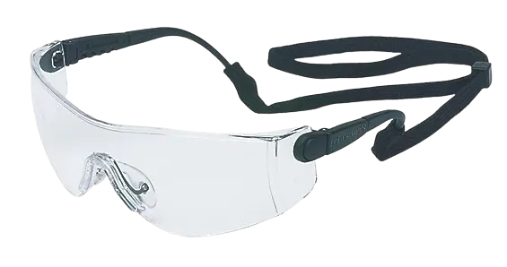 Lunettes avec chaussette de maintien OP-TEMA® Monture Noire, Oculaire Gris TSR Antibuée