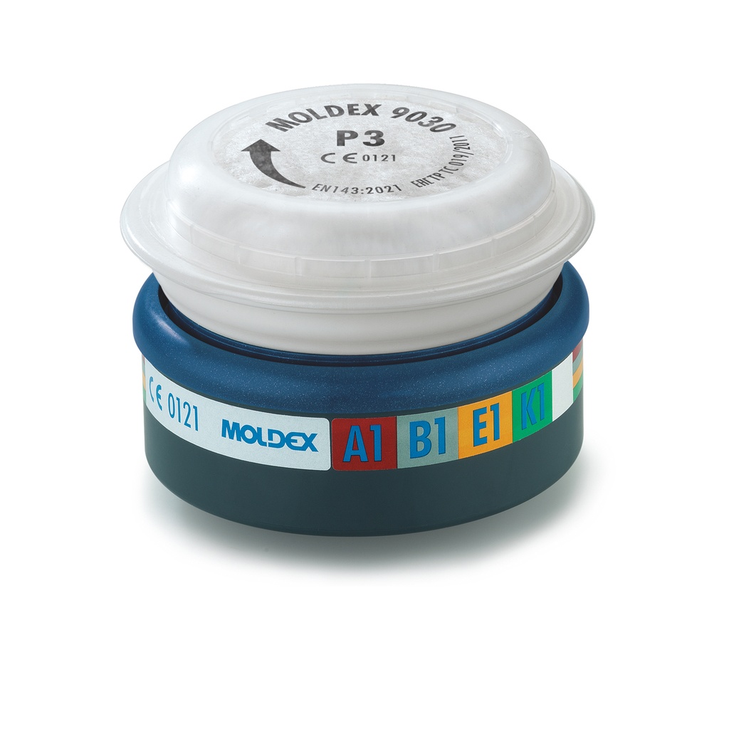 Filtre A1B1K1E1 P3R pour masque série 7000 et 9000 (lot de 6)