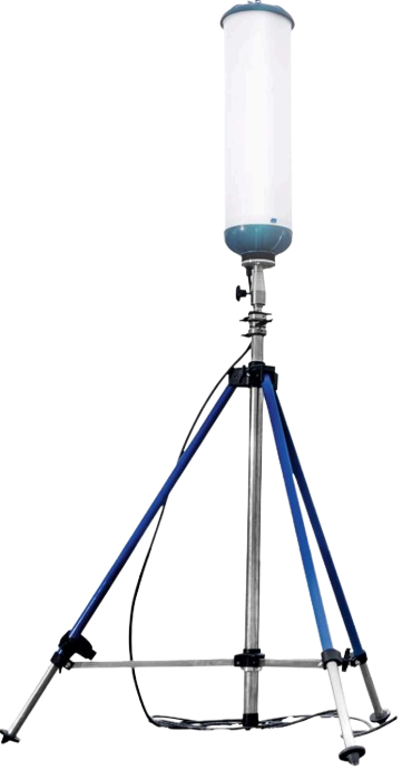 Energytube XL projecteur led a 360D de 500W et trepied professionnel XXL