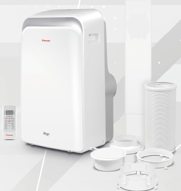 Climatiseur mobile 2600W froid MAGIC - débit 398m3/h max