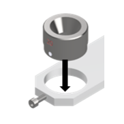 Canon de centrage pour mèche TE-YD 32 - SD 400 - Lot de 2