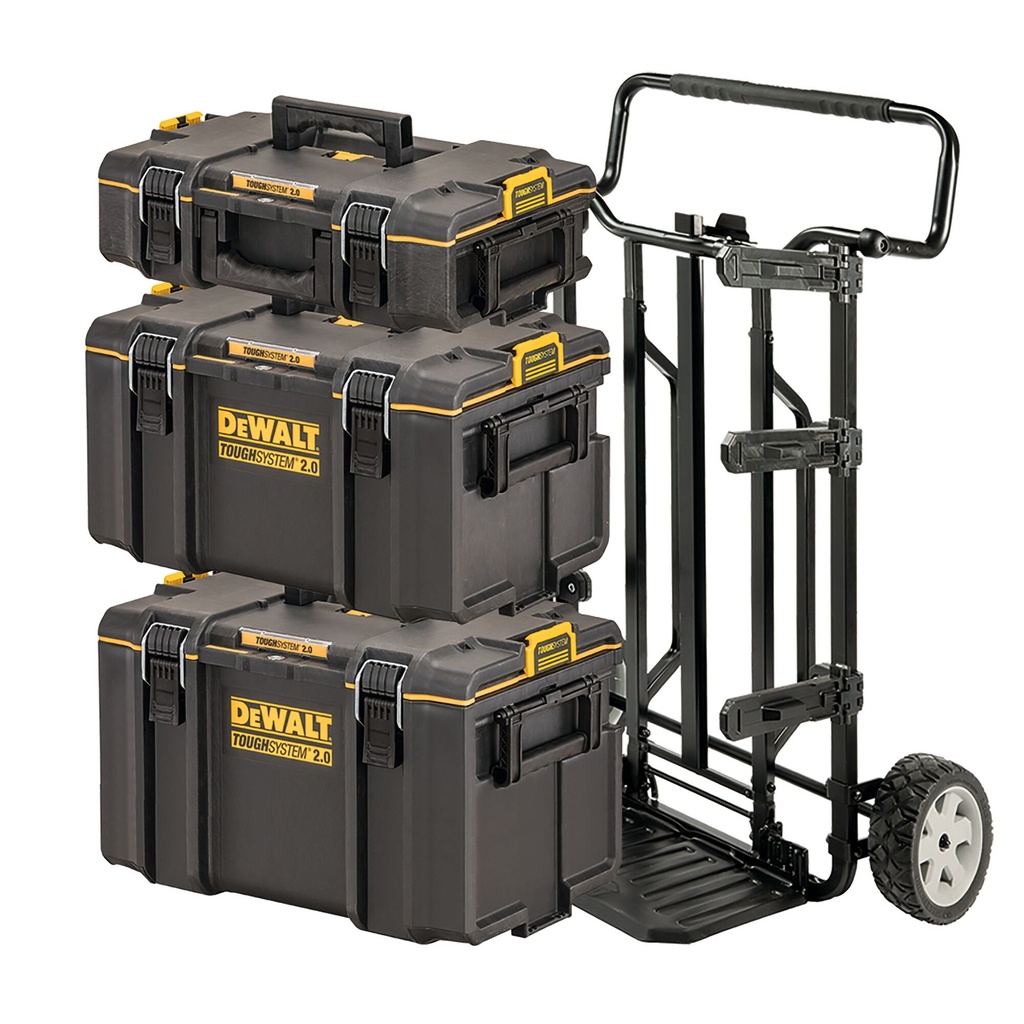 Chariot de transport plus 3 coffrets TOUGHSYSTEM 
