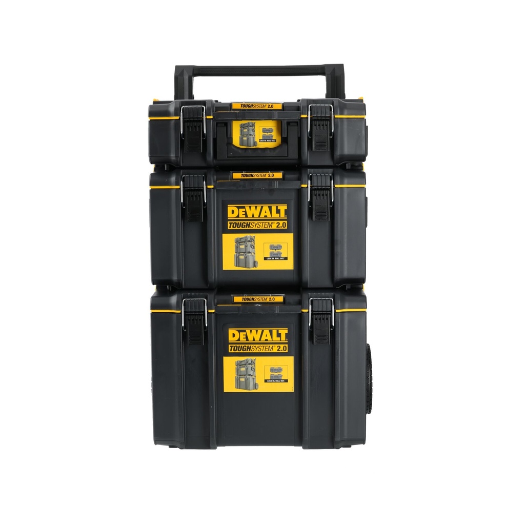 Tour de rangement sur roulettes plus 3 coffrets TOUGHSYSTEM