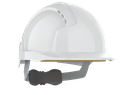 Casque EVOLite® jugulaire 4 points, ventilé, crémaillère - Blanc