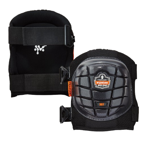Genouillères légères gel ProFlex 357 - Coque rigide courte