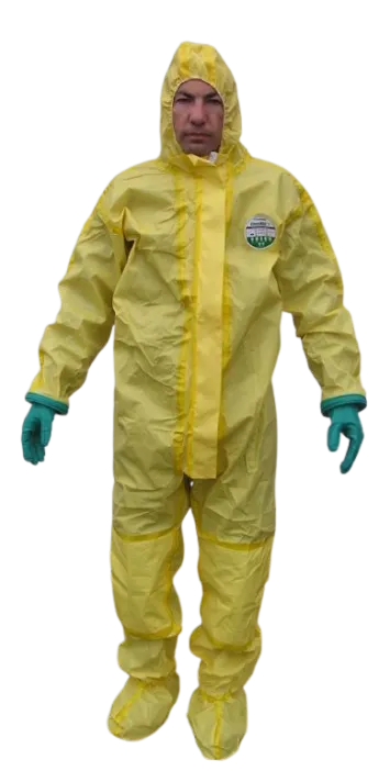 [EP174567L] Combinaison CHEMMAX 1 avec surbottes et gants néoprènes intégrés (L)