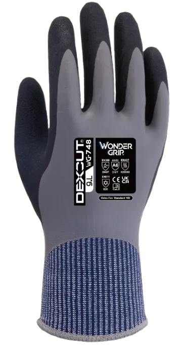 Gants anti coupure protection froid-hiver WG-748 DEXCUT