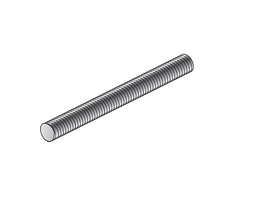 Tige filetée M12x1000 4.8 zinguée (Lot de 15) - 339797