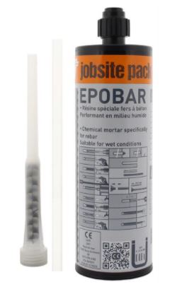 EPOBAR 410ml resin with nozzle and extension