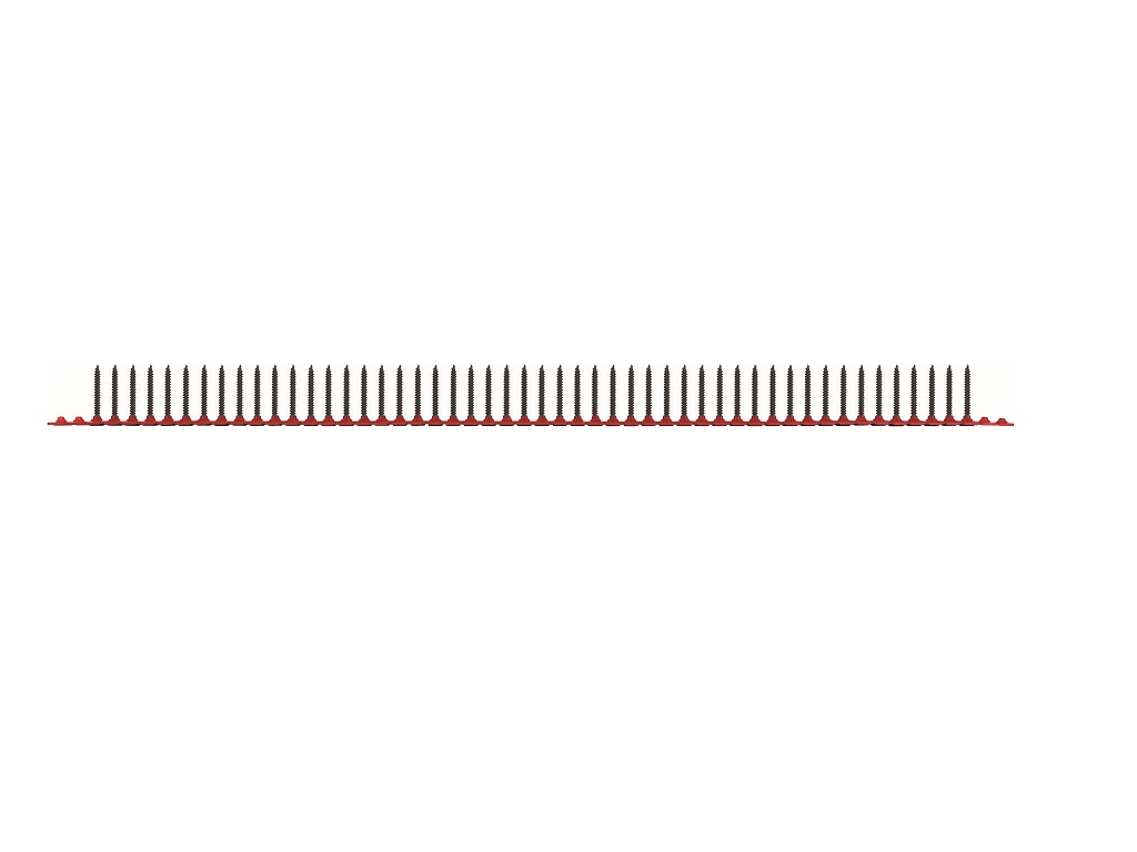 Vis platre S-DS01B 3.5X25 M en bande (Boite de 10000)