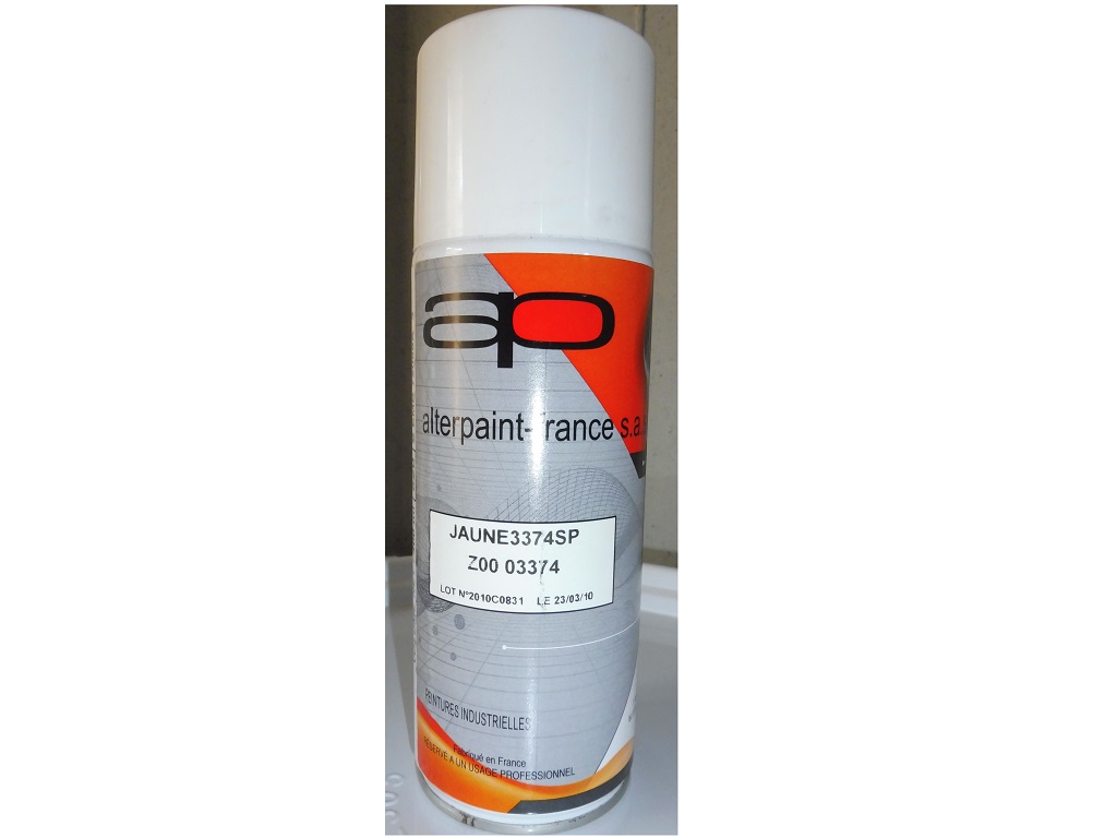 Aérosol jaune s/s plomb 400ml