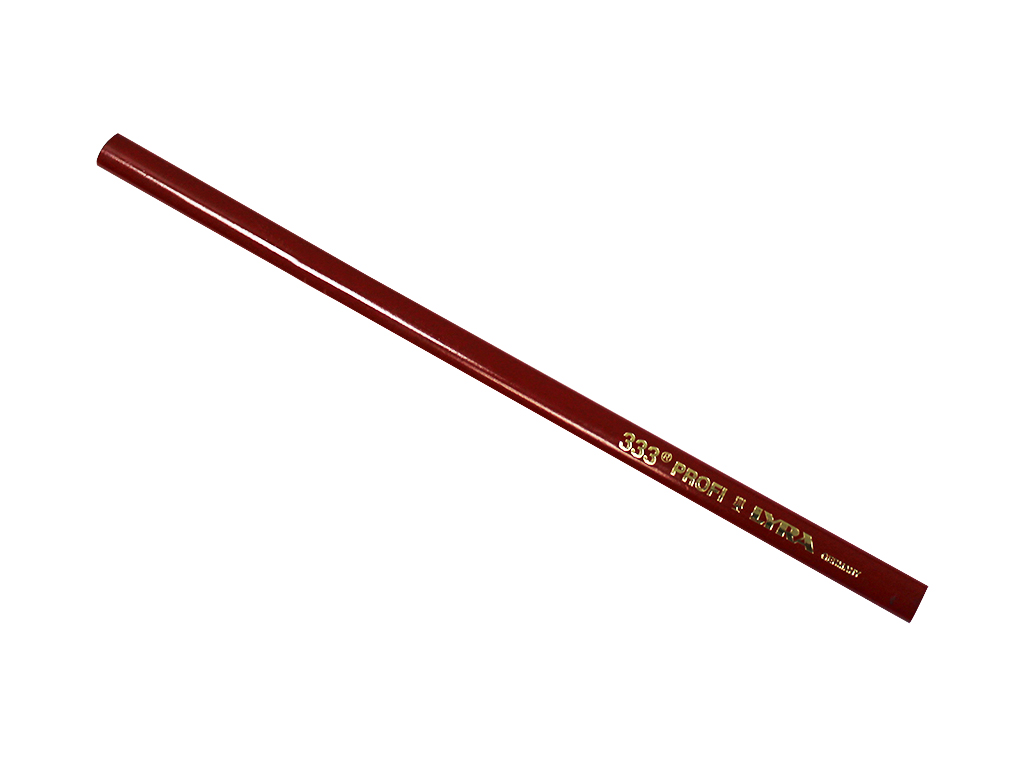 [CO001760] Crayon de charpentier Profi 30cm rouge